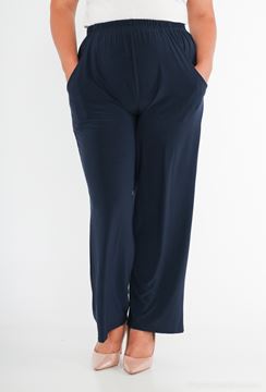 Picture of PLUS SIZE FLUID TROUSERS